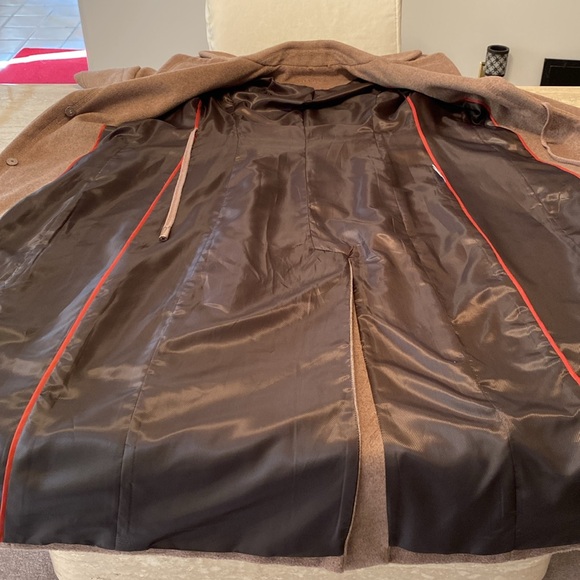 NWOT, Calvin Klein maxi coat, brown/taupe color,see measurements and photos - Picture 10 of 15